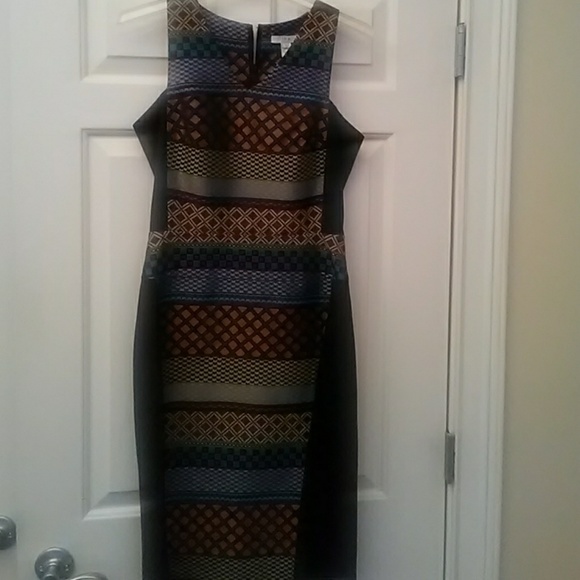 ICB Jacquard Sheath Dress - Picture 1 of 5